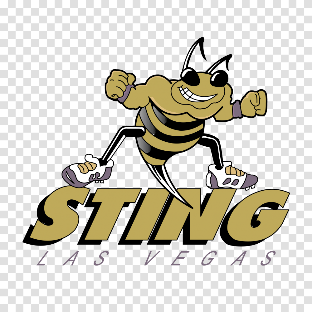 Las Vegas Sting Logo Vector, Poster, Advertisement, Insect, Invertebrate Transparent Png