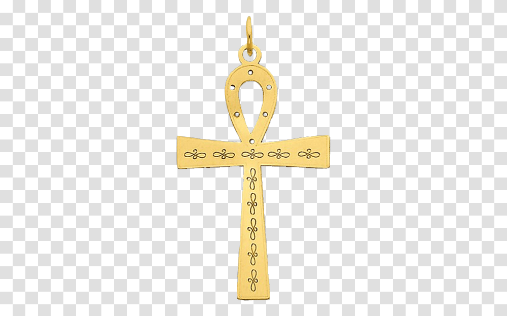 Laser Design Ankh Cross Pendant Cross, Crucifix Transparent Png