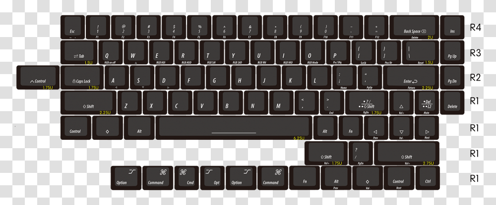Laser Engrave Abs Backlit Keycaps Apple Macbook Pro, Computer Keyboard, Computer Hardware, Electronics Transparent Png