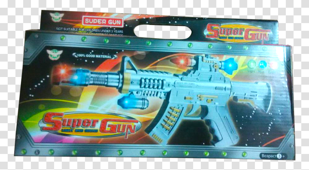 Laser Gun Toy With Lights Sound Toy, Arcade Game Machine, Weapon, Weaponry, Counter Strike Transparent Png