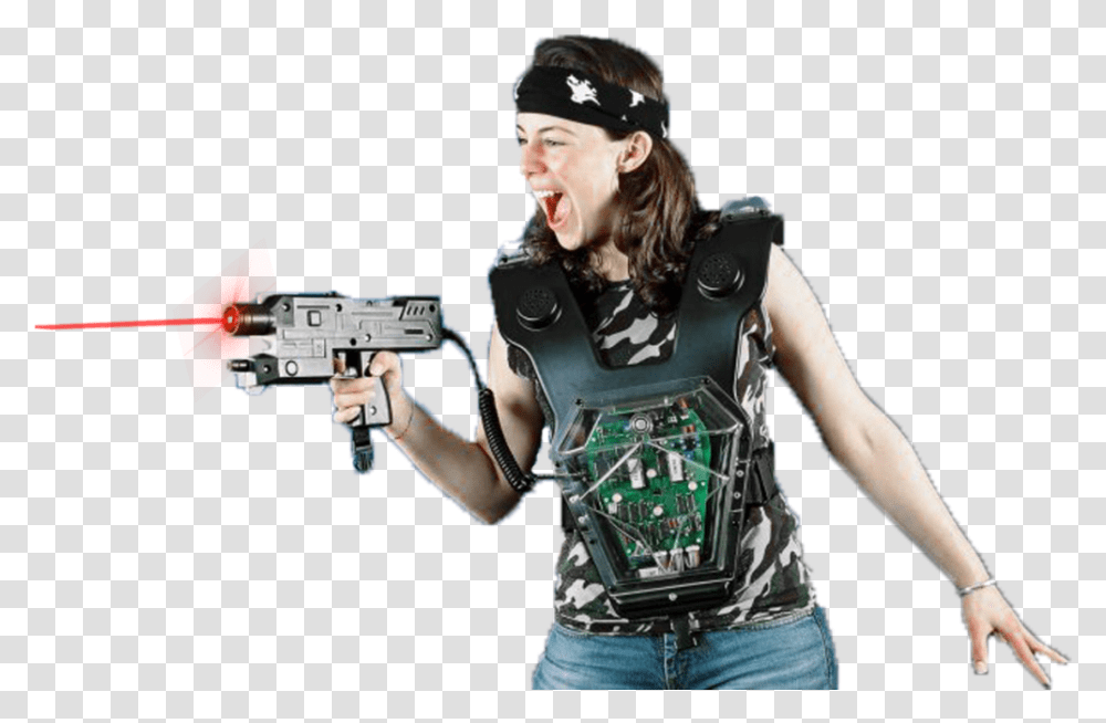 Laser Tag Laser Tag Background, Person, Human, Gun Transparent Png