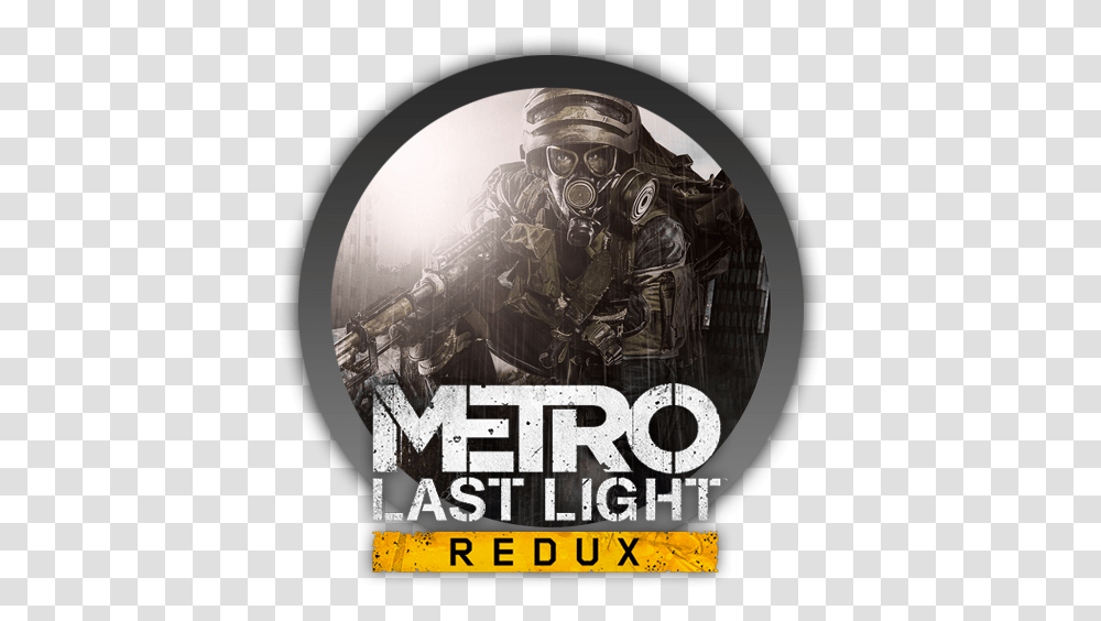 Last Light Redux Metro 2033 Icon, Poster, Advertisement, Person, Human Transparent Png