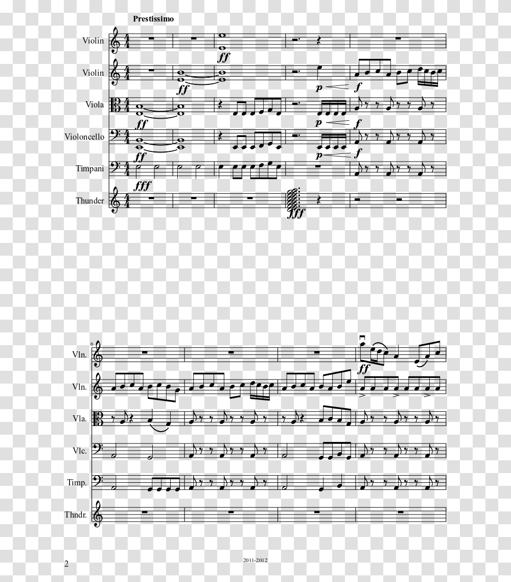 Last Of The Mohicans Sheet Music Trumpet, Gray, World Of Warcraft Transparent Png