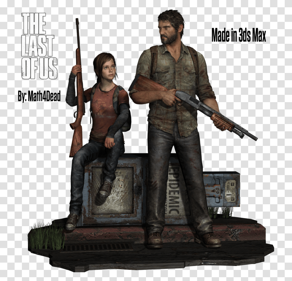 Last Of Us 2 Statue, Person, Human, Shoe, Footwear Transparent Png