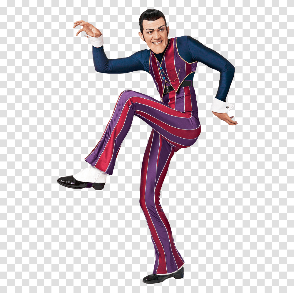 Last Rotten Robbie Lazytown, Pants, Person, Tights Transparent Png