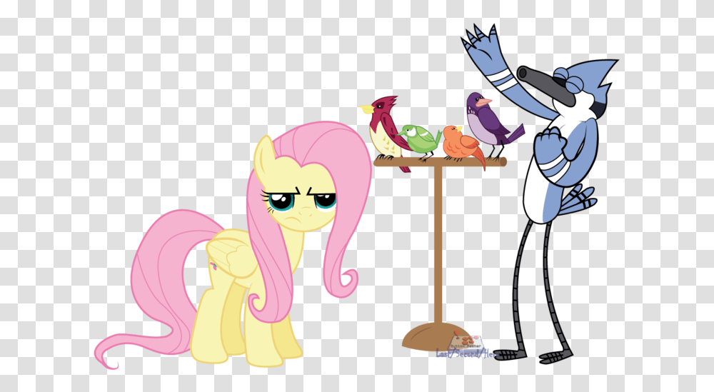 Lastsecondhero Bird Blue Jay Constance Crossover Mlp Crossover With Regular Show, Animal, Comics, Book Transparent Png