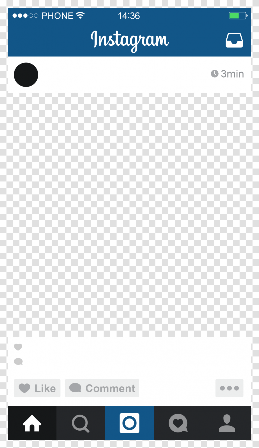Latest Instagram Post Template, White, Texture, White Board, Page Transparent Png