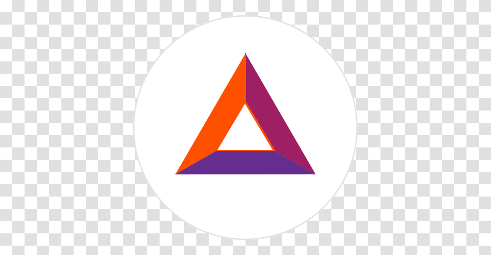 Latest News Basic Attention Token Logo, Lamp, Symbol, Trademark, Triangle Transparent Png
