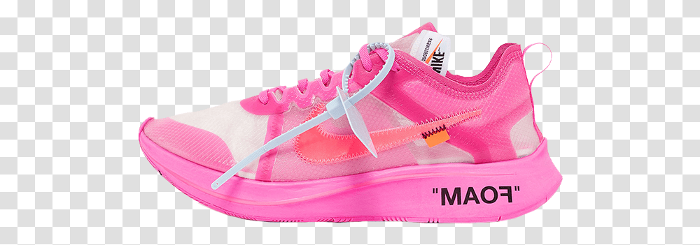 Latest Off Nike Foam Rose Off White, Shoe, Footwear, Clothing, Apparel Transparent Png
