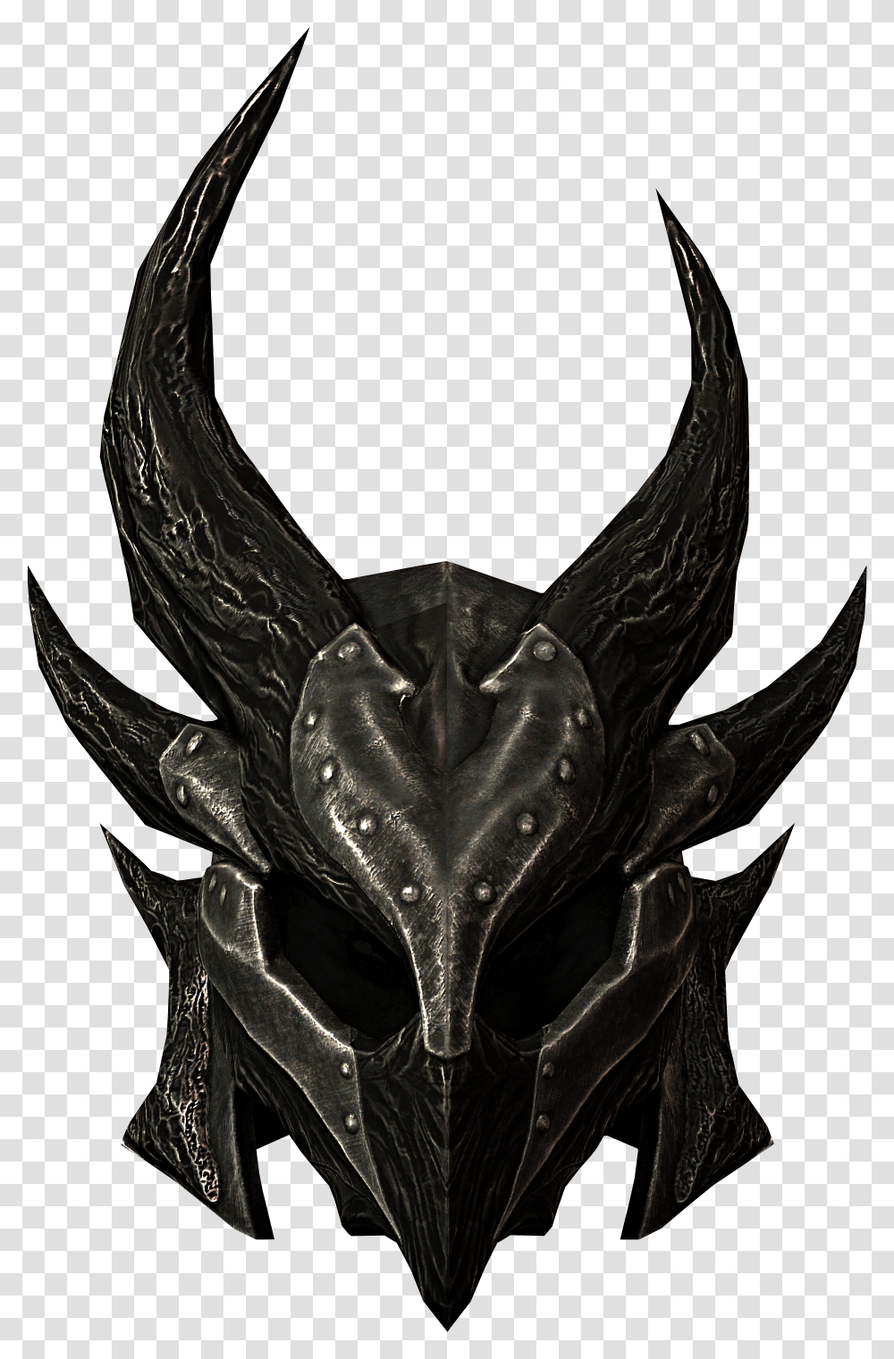 Latest Skyrim In Helmet Helmet, Statue, Sculpture, Ornament Transparent Png