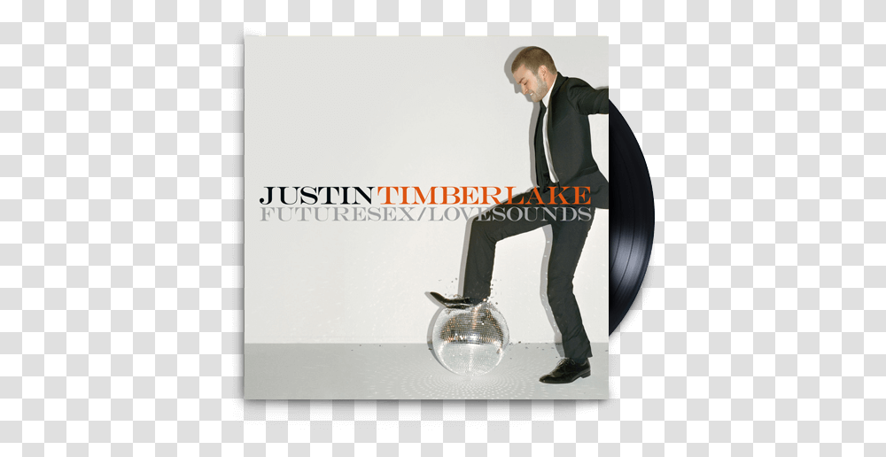 Latest Vinyl Future Sex Love Sound Justin Timberlake, Clothing, Person, Suit, Overcoat Transparent Png