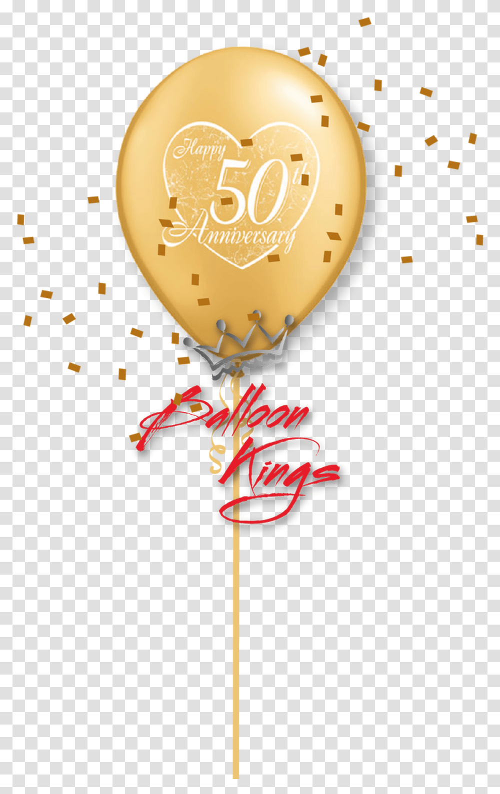 Latex 50th Anniversary New Years Confetti, Balloon Transparent Png