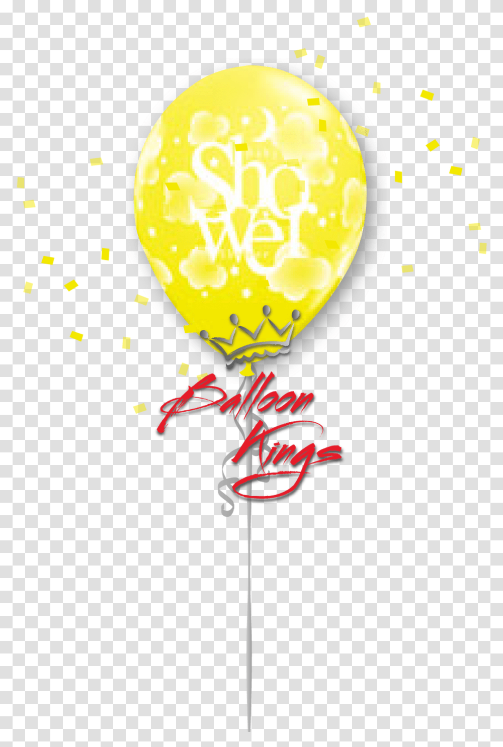 Latex Baby Shower Heavenly Illustration, Balloon, Lamp, Paper, Confetti Transparent Png