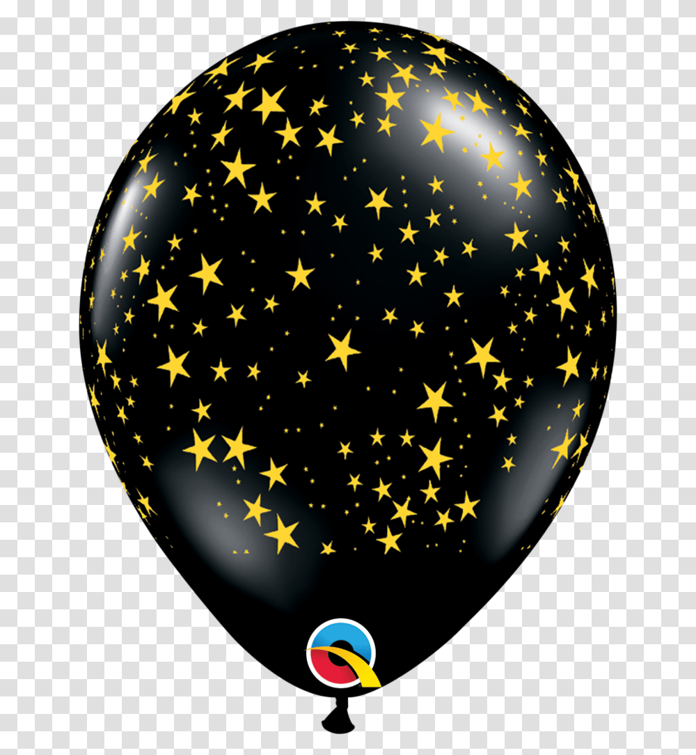 Latex Balloons Black Balloon With Stars, Outdoors, Nature, Lamp, Star Symbol Transparent Png
