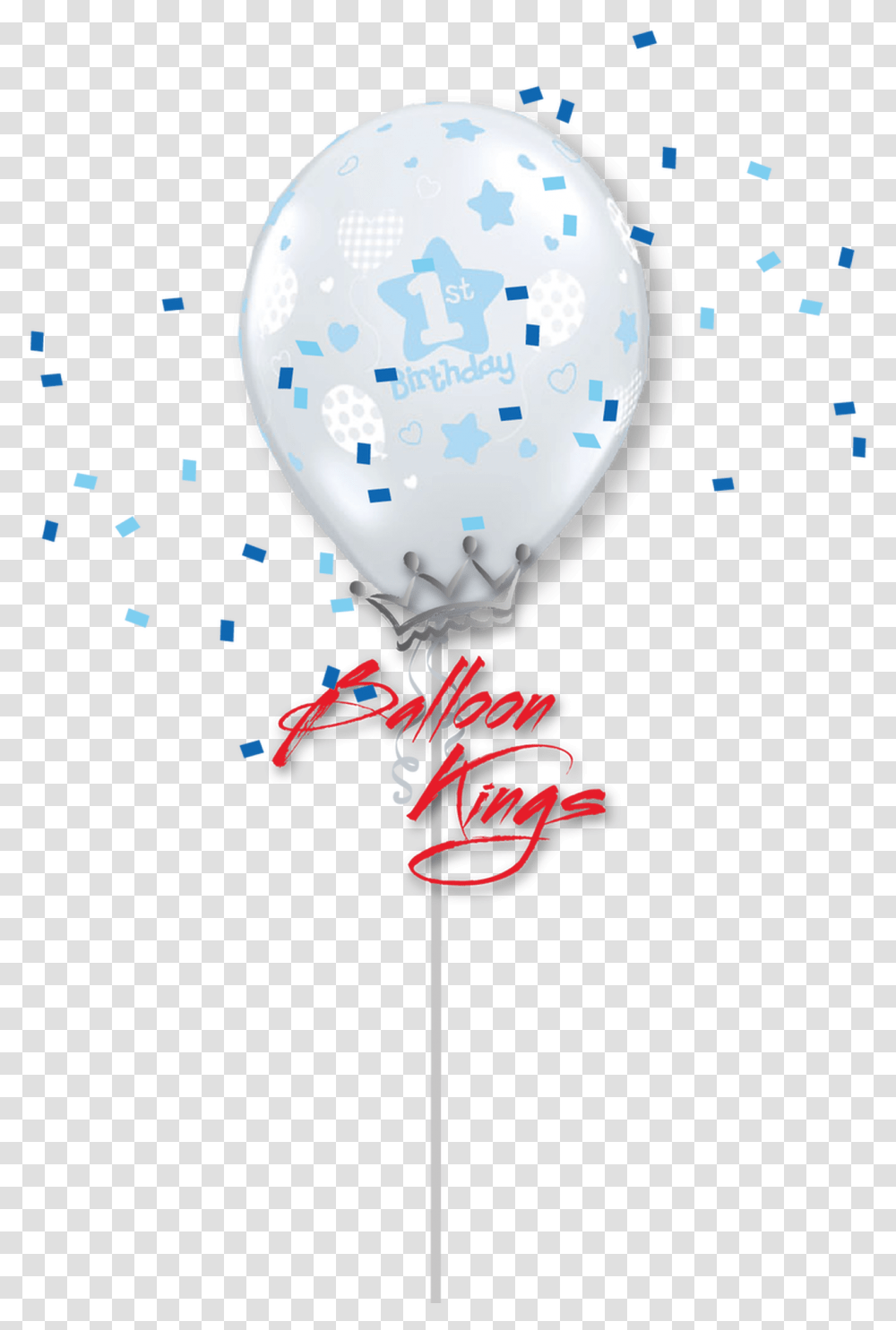 Latex First Birthday Boy Birthday Girl Balloon, Paper, Confetti Transparent Png
