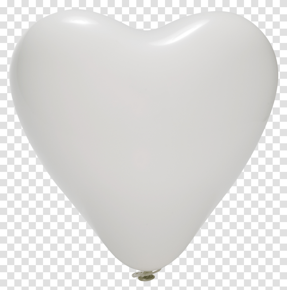 Latex Heart White Balloons 12 Heart Balloon White, Light, Sweets, Food, Confectionery Transparent Png