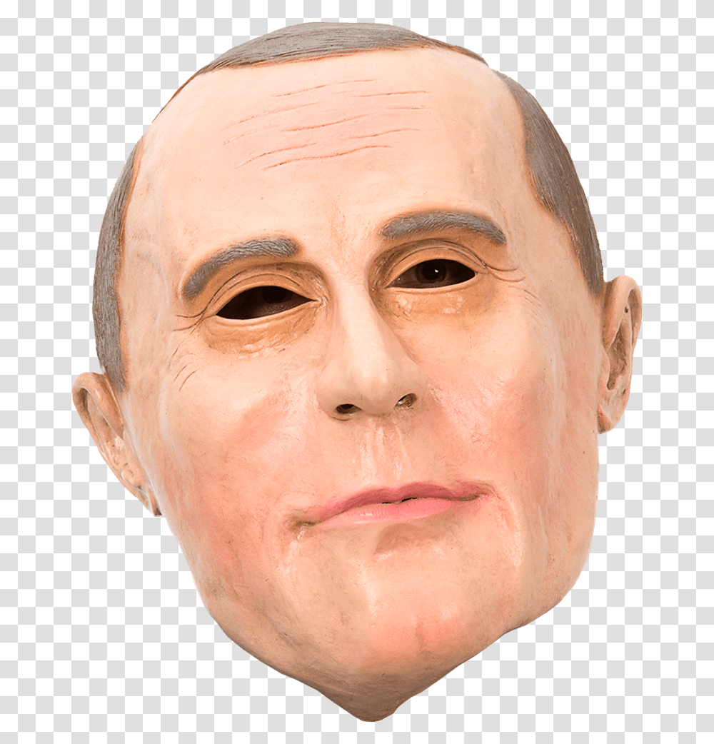 Latex Mask Vladimir Putin Teknikmagasinet Putin, Head, Person, Human Transparent Png