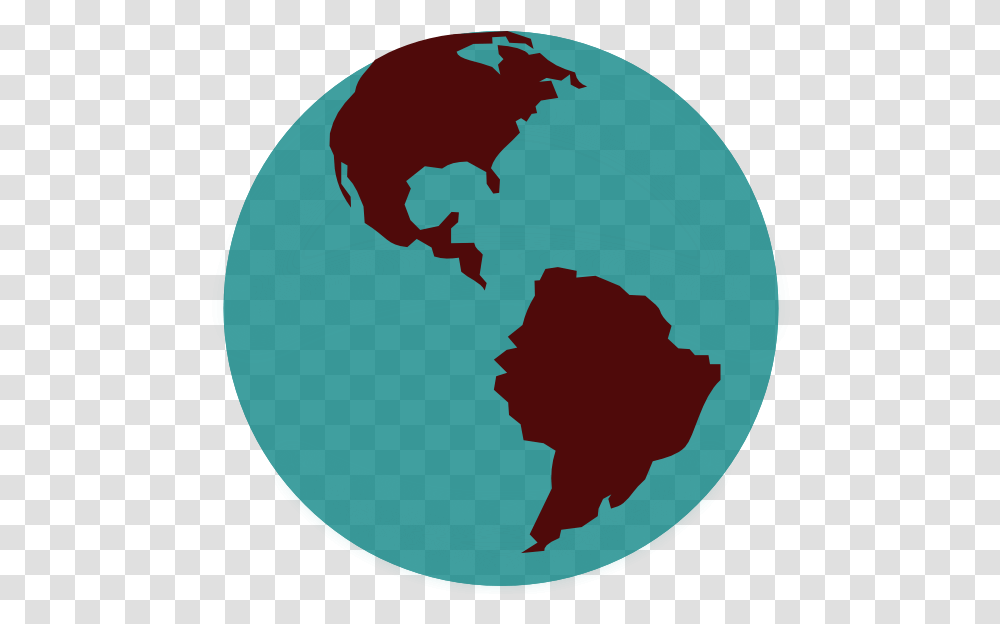 Latin America Flags Black Amp White Globe, Outer Space, Astronomy, Universe, Planet Transparent Png