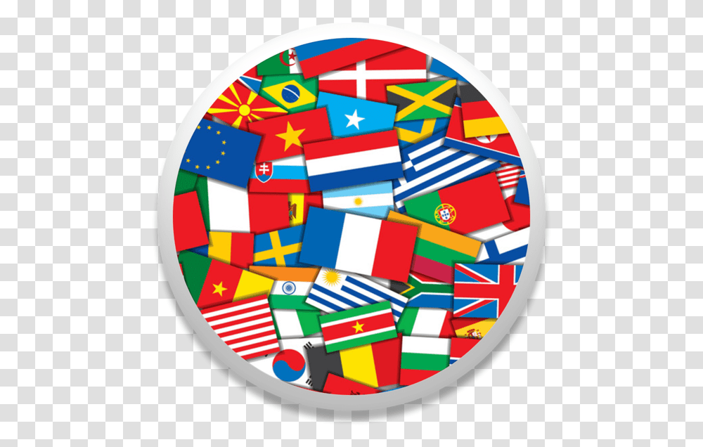 Latin America Flags Latin American Flags In Circle, Balloon, Astronomy, Outer Space, Universe Transparent Png