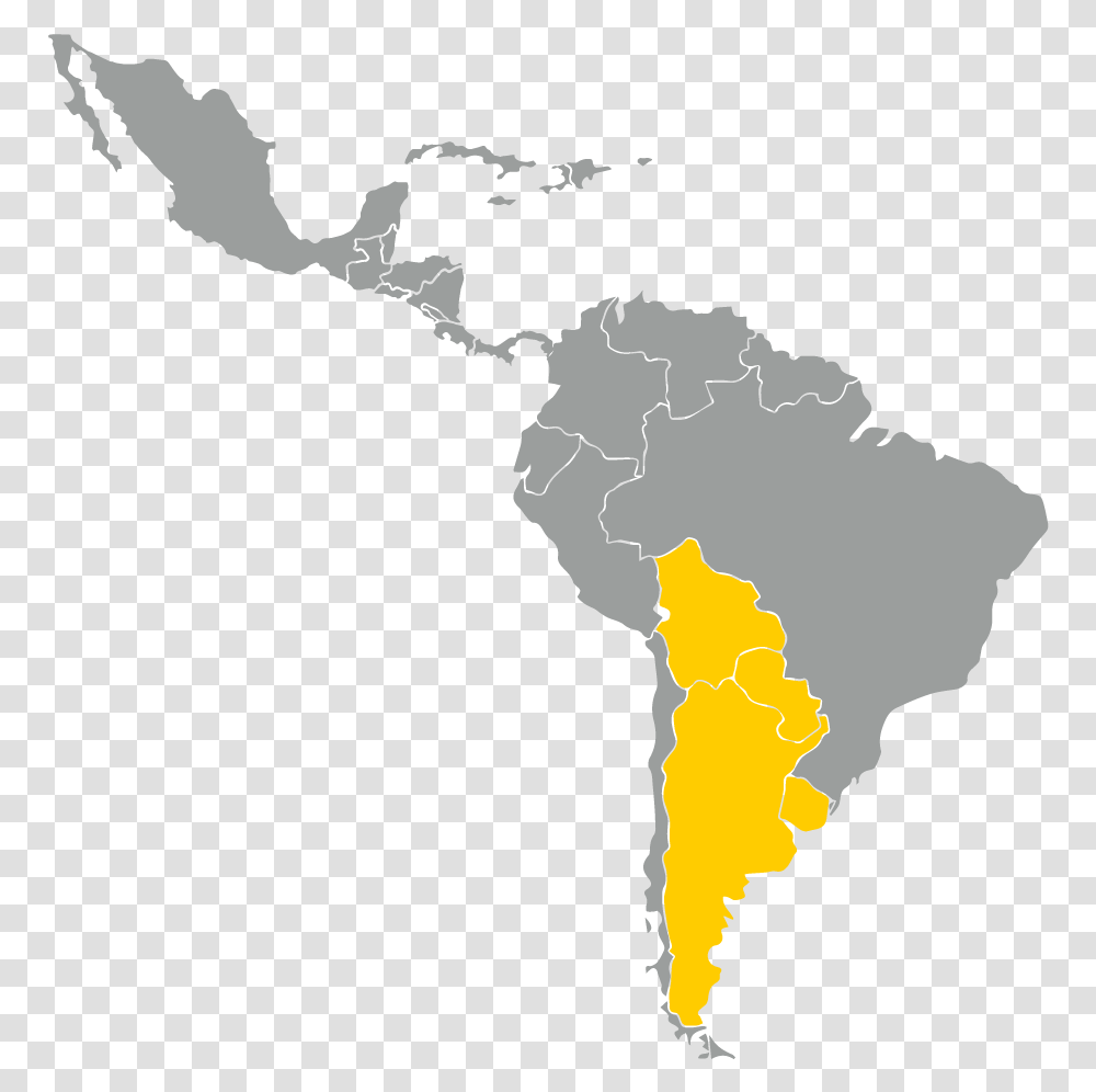 Latin America, Map, Diagram, Plot, Atlas Transparent Png