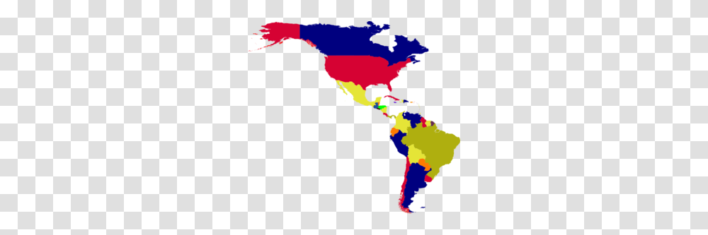 Latin America Simple Clip Art, Plot, Map, Diagram, Atlas Transparent Png