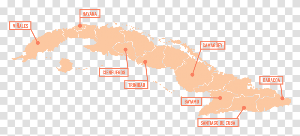 Latin America Travel Cuba Cuba, Plot, Vegetation, Map, Diagram Transparent Png