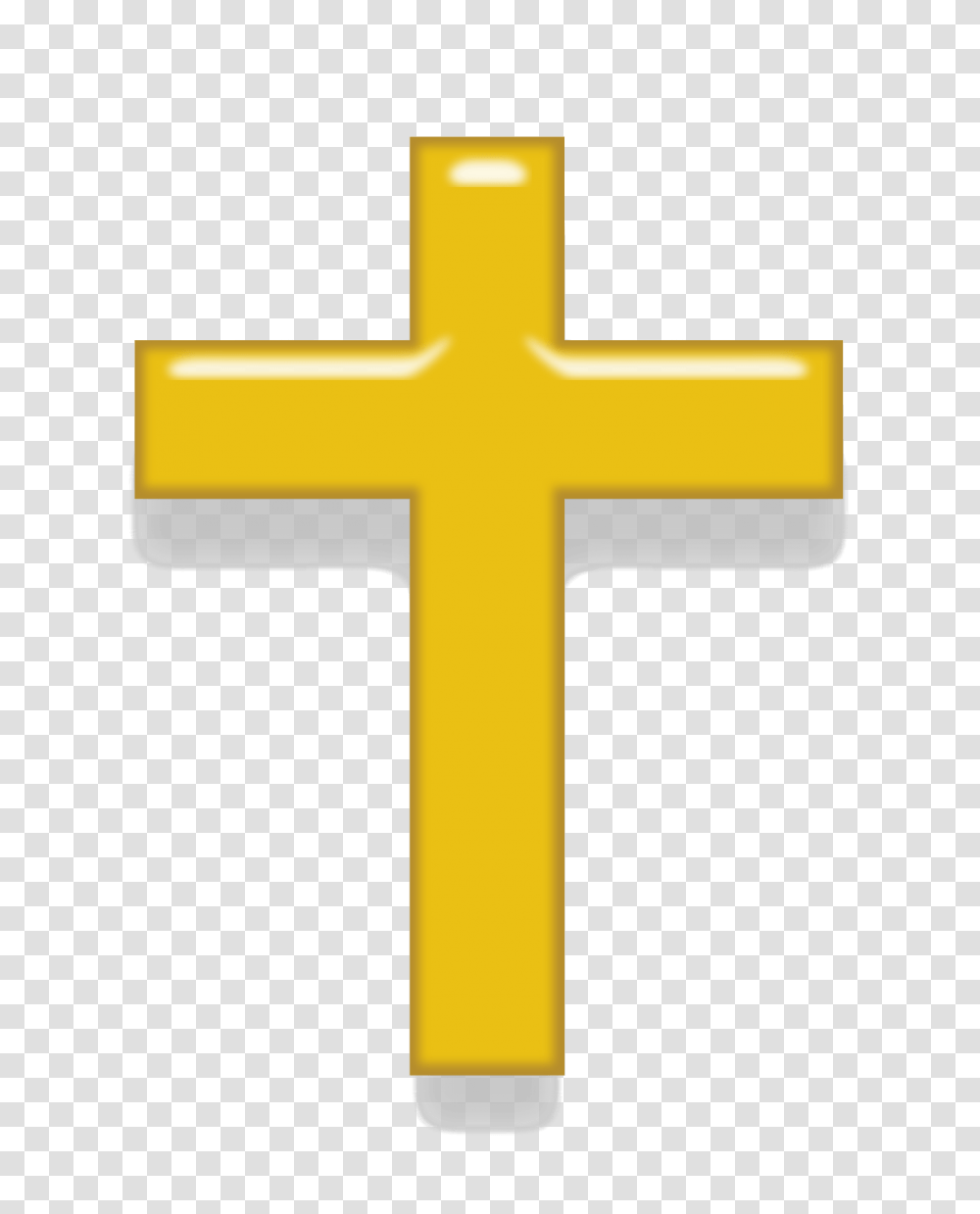 Latin Cross Gold Cross, Symbol, Crucifix Transparent Png