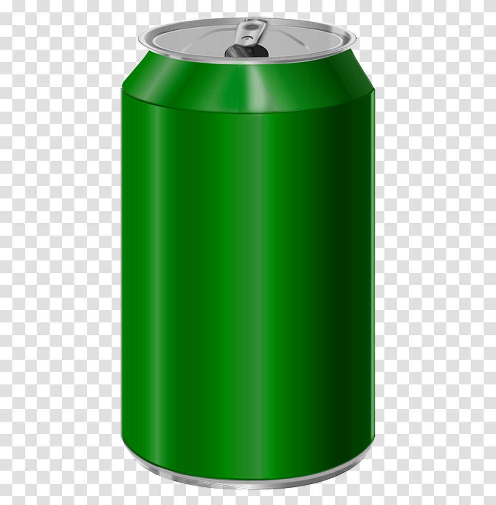 Latinha De Refrigerante Soda Can, Green, Shaker, Bottle, Beverage Transparent Png