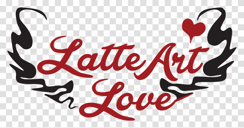Latte Art Love, Alphabet, Calligraphy, Handwriting Transparent Png