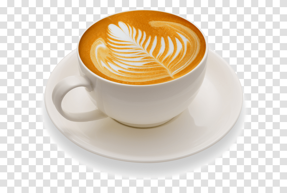 Latte Art White Coffee Drink Latte Art, Coffee Cup, Beverage, Pottery, Saucer Transparent Png