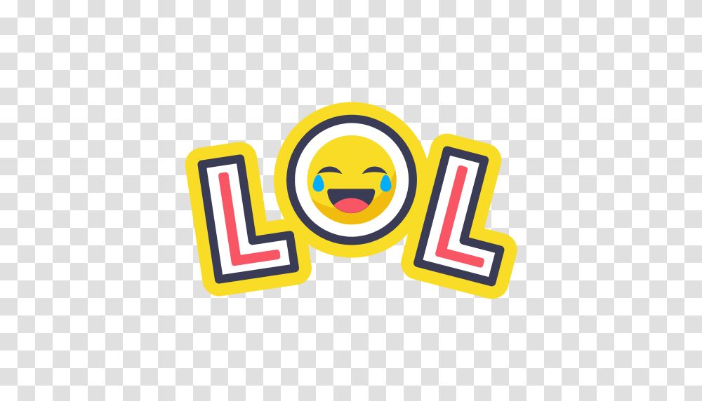 Laugh Layer Lol Photo Smiley Sticker Word Icon, Logo, Trademark Transparent Png