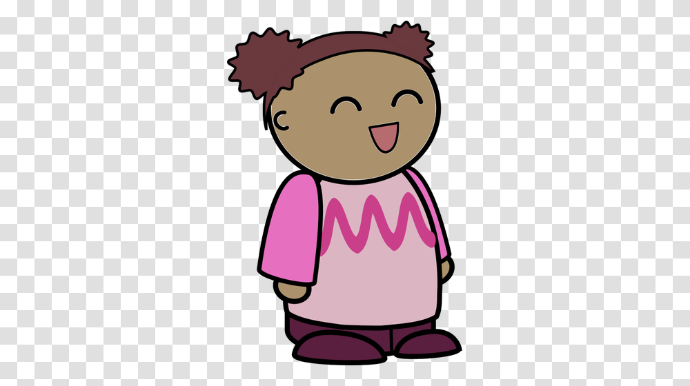 Laughing Baby Girl, Female, Face, Drawing Transparent Png