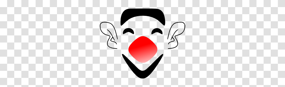 Laughing Clown Face Clip Art Free Vector, Moon, Outer Space, Night, Astronomy Transparent Png