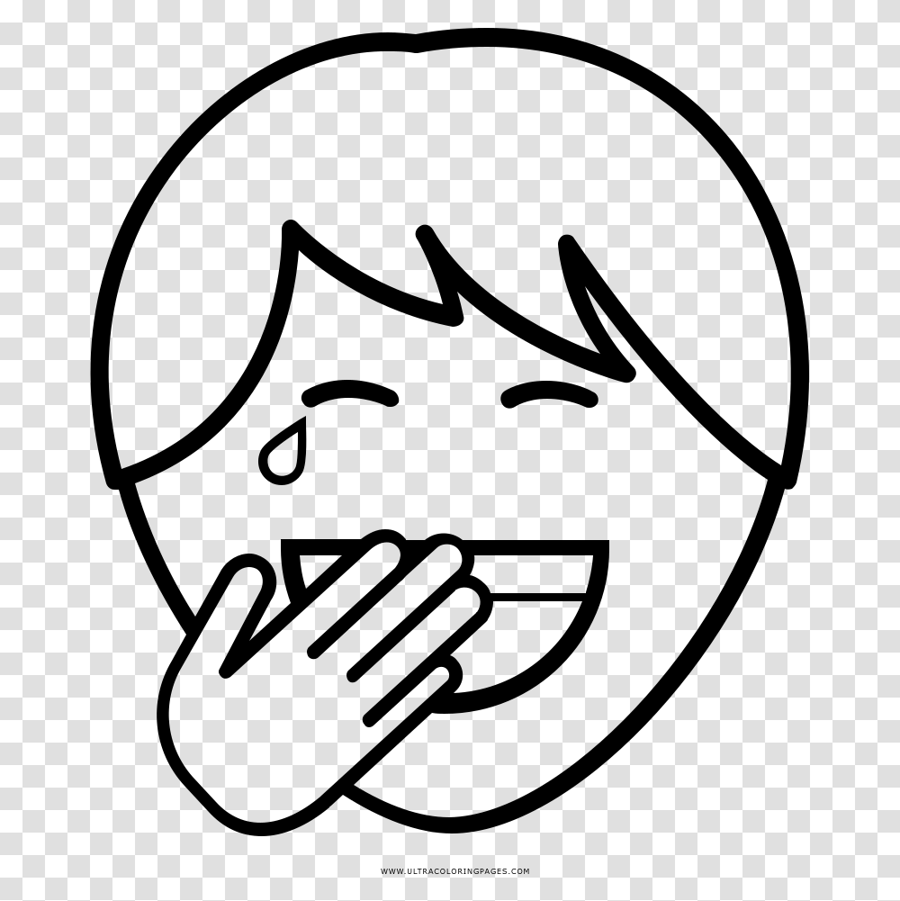 Laughing Drawing Boy Line Art, Gray, World Of Warcraft Transparent Png