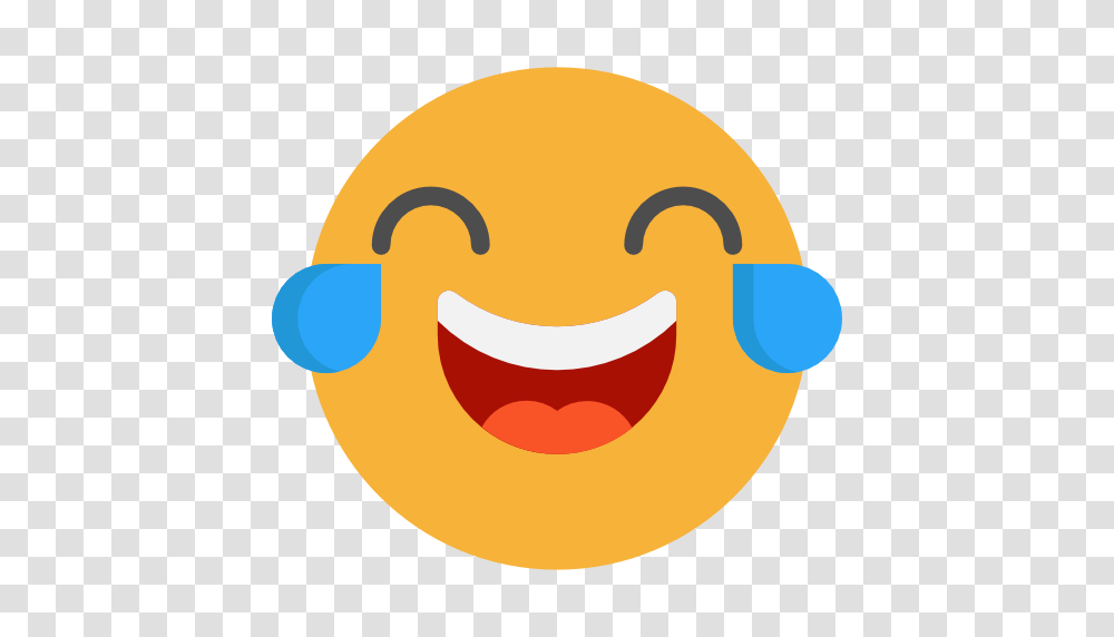 Laughing Emoji Free Cut Out, Label, Sticker, Food Transparent Png