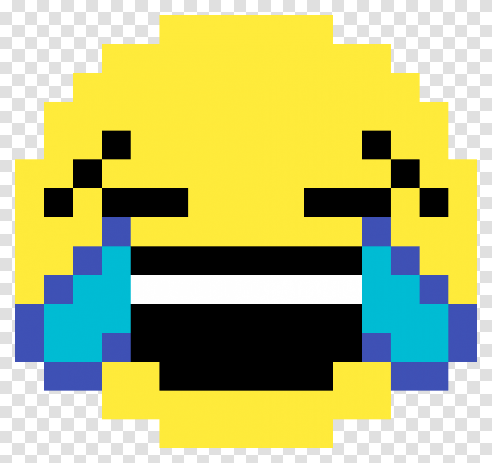 Laughing Emoji Pixel Art, Pac Man Transparent Png