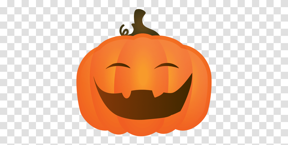 Laughing Halloween Pumpkin & Svg Vector File Halloween Pumpkin Vector, Vegetable, Plant, Food, Baseball Cap Transparent Png