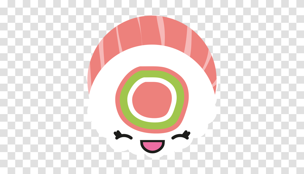 Laughing Kawaii Face Sushi Icon, Balloon, Food Transparent Png