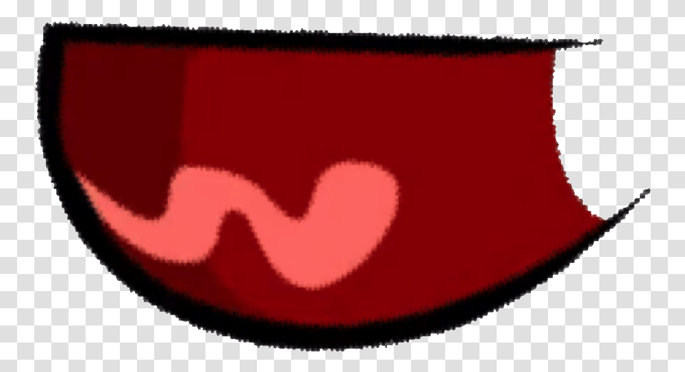 Laughing Mouth Mouth Laughing, Maroon, Heart, Cushion Transparent Png