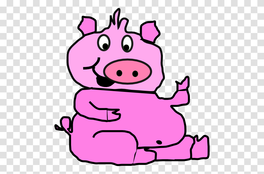 Laughing Pig Clip Art Free Vector, Outdoors, Nature, Snow Transparent Png
