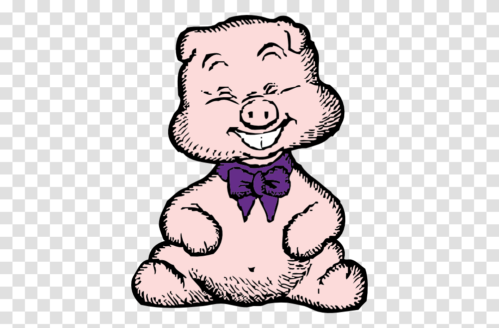 Laughing Pig Clip Arts Download, Tie, Accessories, Accessory, Face Transparent Png