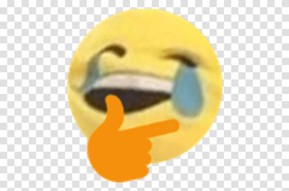 Laughing Thinking Emoji, Modern Art, Pac Man Transparent Png