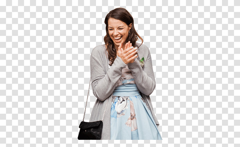 Laughing Woman At A 40th Birthday Girl, Apparel, Person, Face Transparent Png
