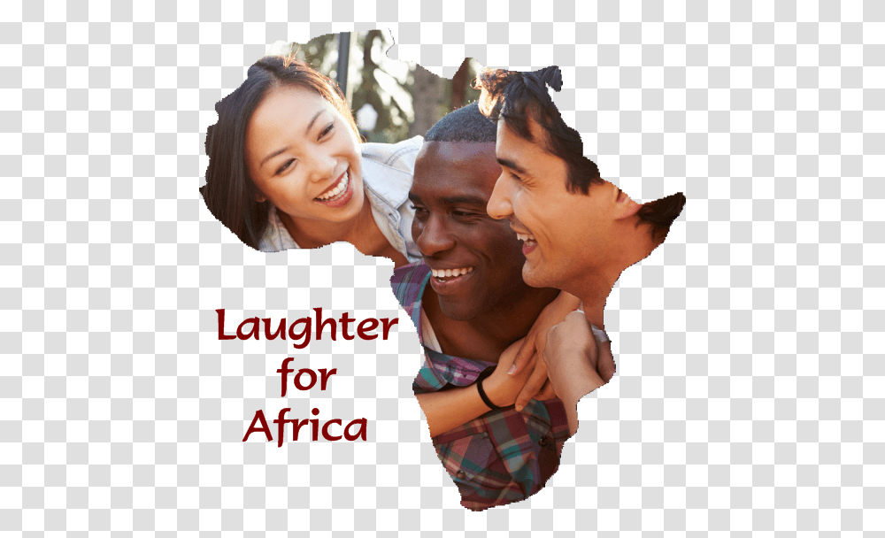 Laughter For Africa Creating Social Change Through Group People Laughing, Dating, Person, Face, Hug Transparent Png