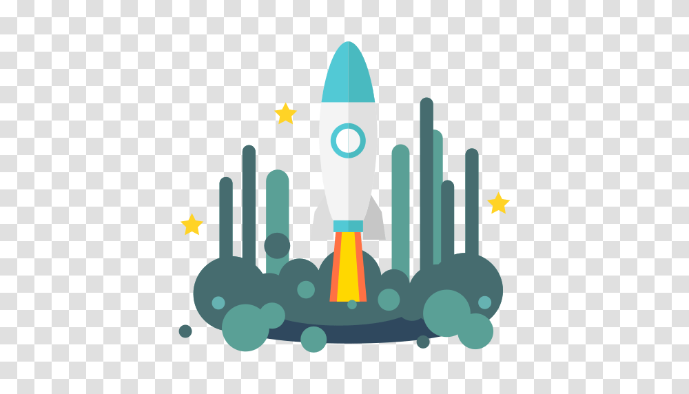 Launch Rocket Space Spacecraft Spaceship Starship Startup Icon, Vehicle, Transportation, Lighting Transparent Png