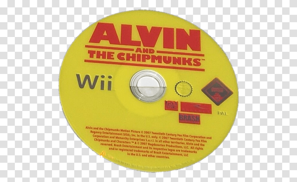 Launchbox Games Alvin And The Chipmunks, Disk, Dvd Transparent Png