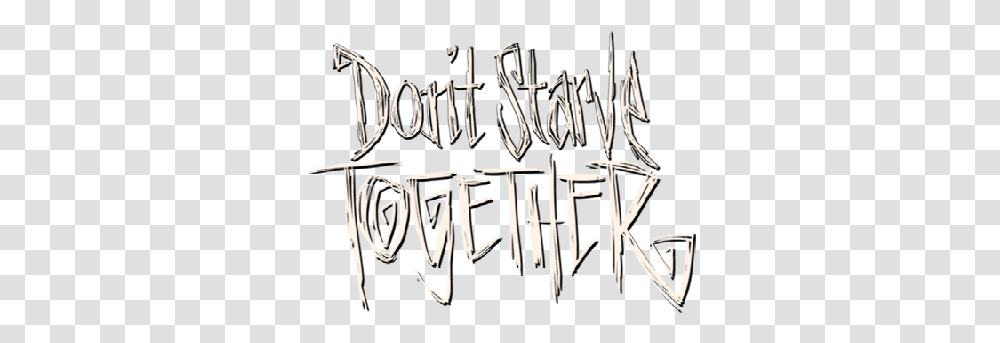 Launchbox Games Don T Starve Together Logo, Text, Calligraphy, Handwriting, Label Transparent Png