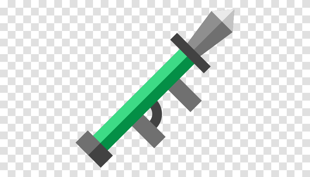 Launcher Bazooka Icon, Axe, Tool, Injection, Hammer Transparent Png