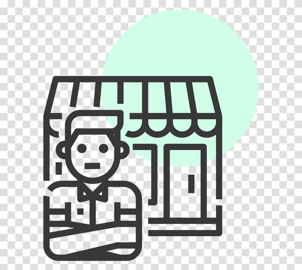 Laundromat Owners Icon, Prison, Hand, Text, Weapon Transparent Png
