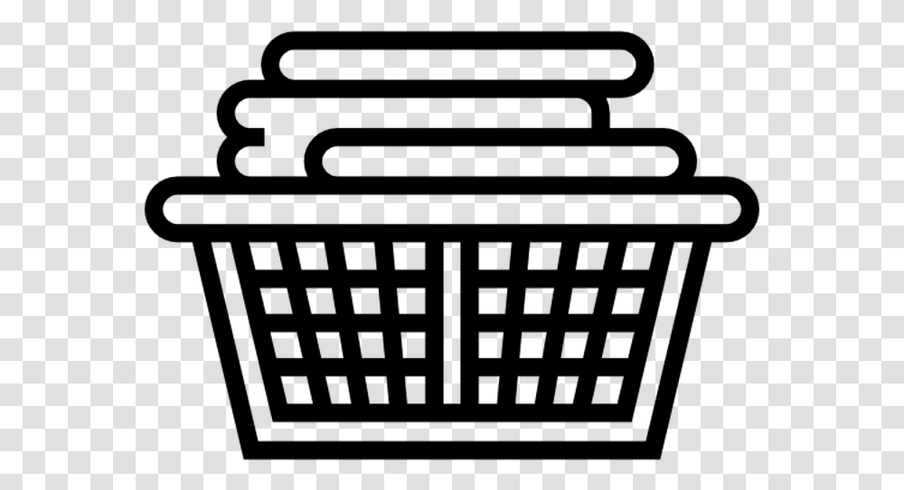 Laundry Basket Free Tools And Utensils Icons Laundry Basket Clipart Black And White, Gray, World Of Warcraft, Halo Transparent Png